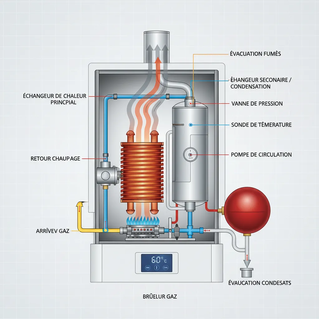 chaudière gaz fonctionnement