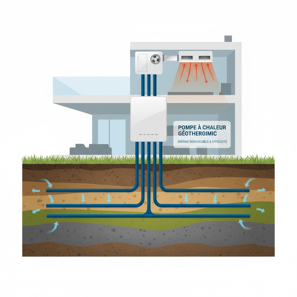 pompe à chaleur géothermique